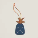 Pineapple and Leaf Charm